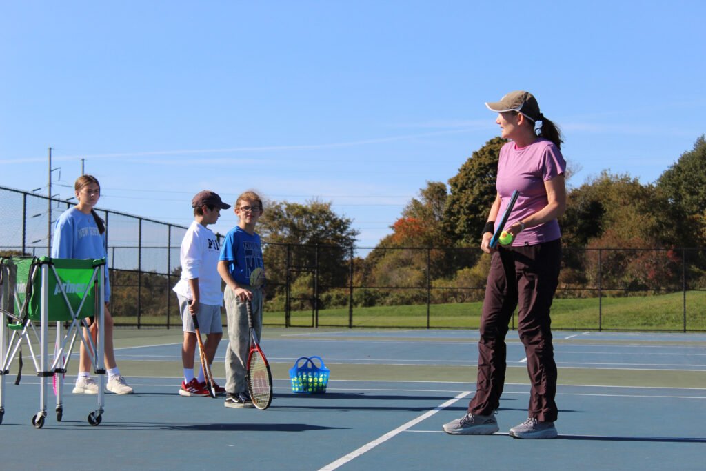 Imogen Saiz Children's Tennis Group Class - Photography by Taryn de Meillon