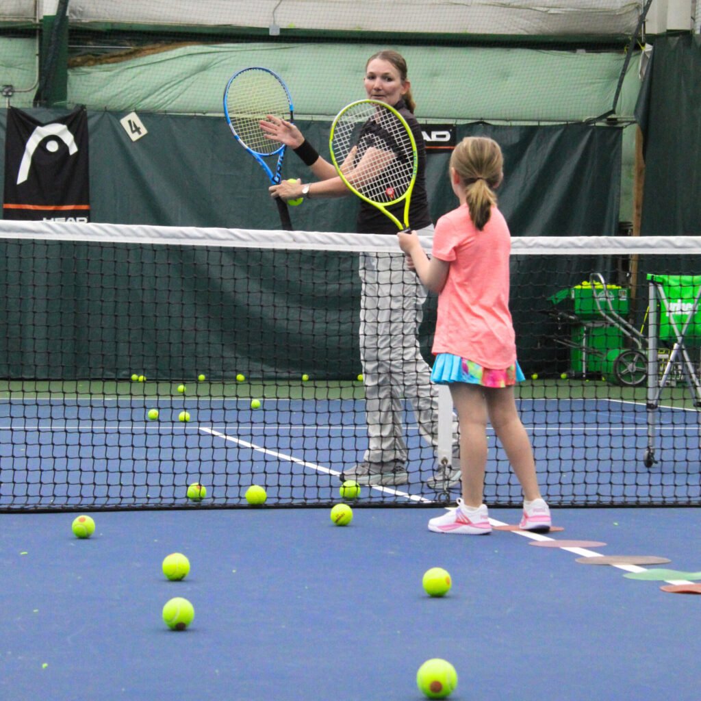 Imogen Saiz Children's Tennis Lessons Rhode Island RI - Photo by Taryn de Meillon