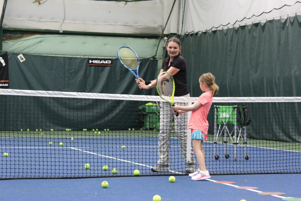 Imogen Saiz Children's Tennis Lessons Rhode Island RI - Photo by Taryn de Meillon