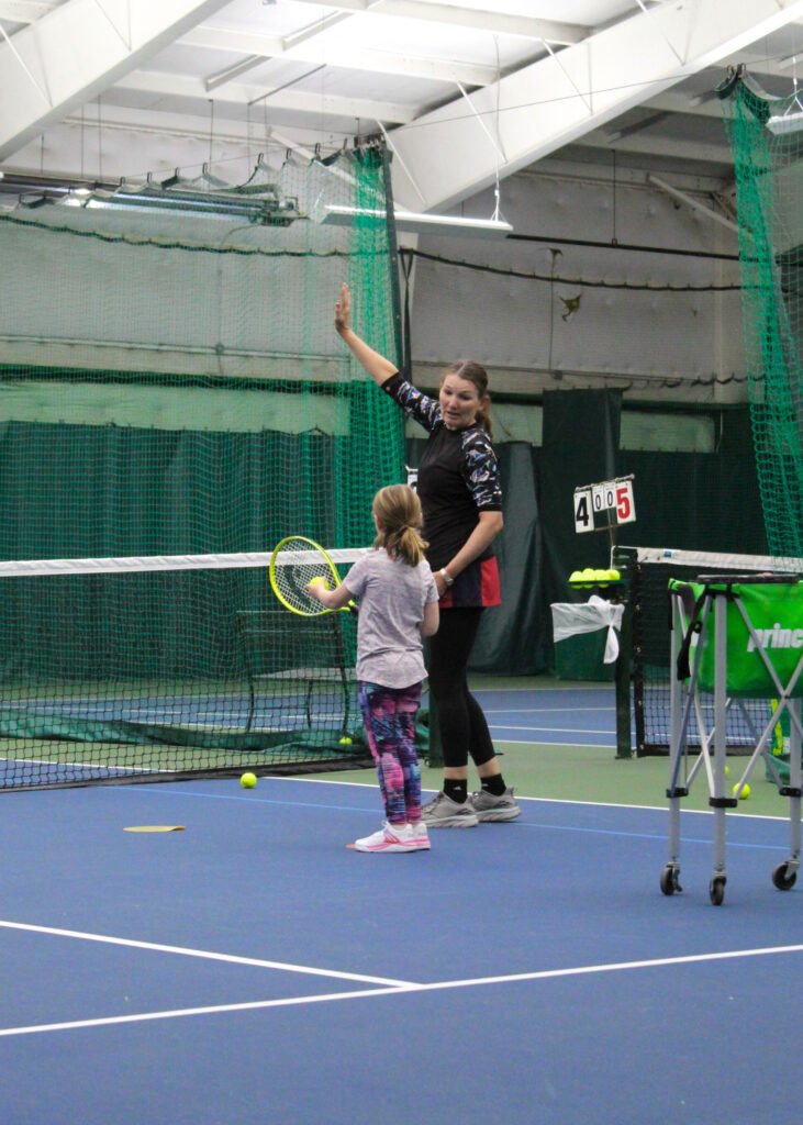 Imogen Saiz Children's Tennis Lessons Rhode Island RI - Photo by Taryn de Meillon