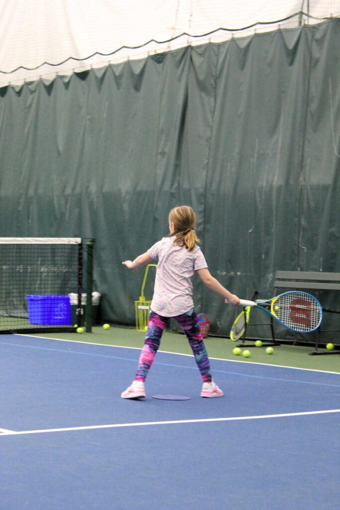 Imogen Saiz Children's Tennis Lessons Rhode Island RI - Photo by Taryn de Meillon