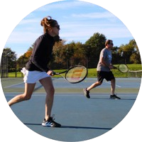 Adult Tennis Lessons Clinics Imogen Saiz Rhode Island RI - Photo Taken by Taryn de Meillon